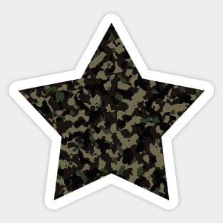 classic camouflage pattern Sticker